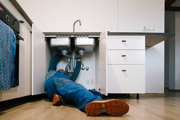 Professional Emergency Plumber technician working in Keystone, FL
